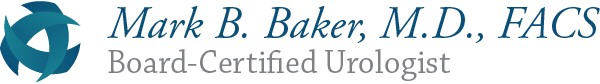Mark B. Baker, M.D., FACS Board-Certified Urologist logo
