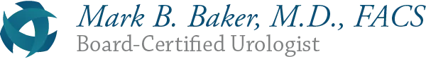 Mark B. Baker, M.D., FACS Board-Certified Urologist logo