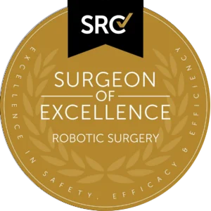 Surgeon of Excellence Robotic Surgery award