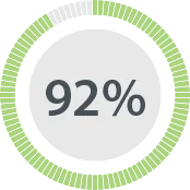 92% icon